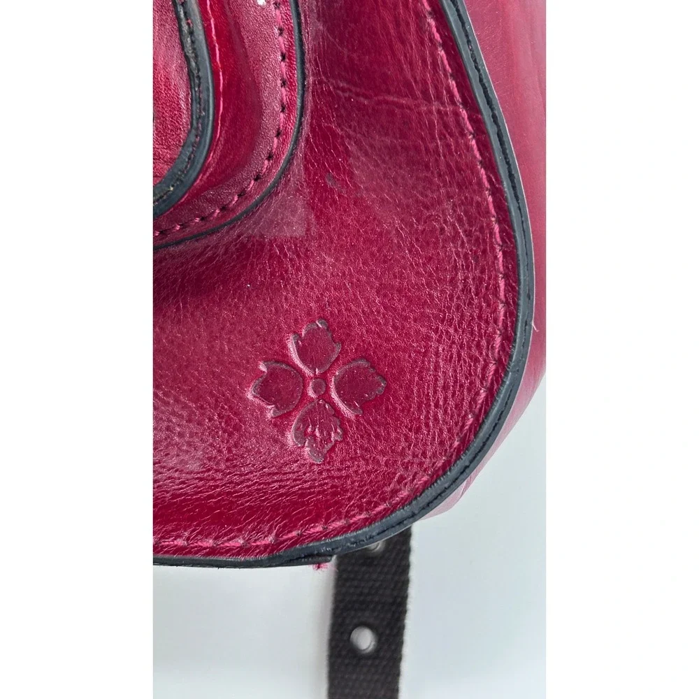 Patricia Nash Jovanna Renaissance Coin Leather Backpack Oxblood NWT Artisan
